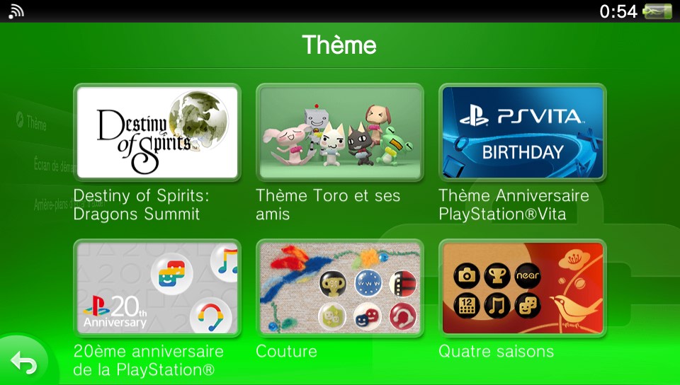 Comment personnaliser sa PS Vita avec des thèmes ?