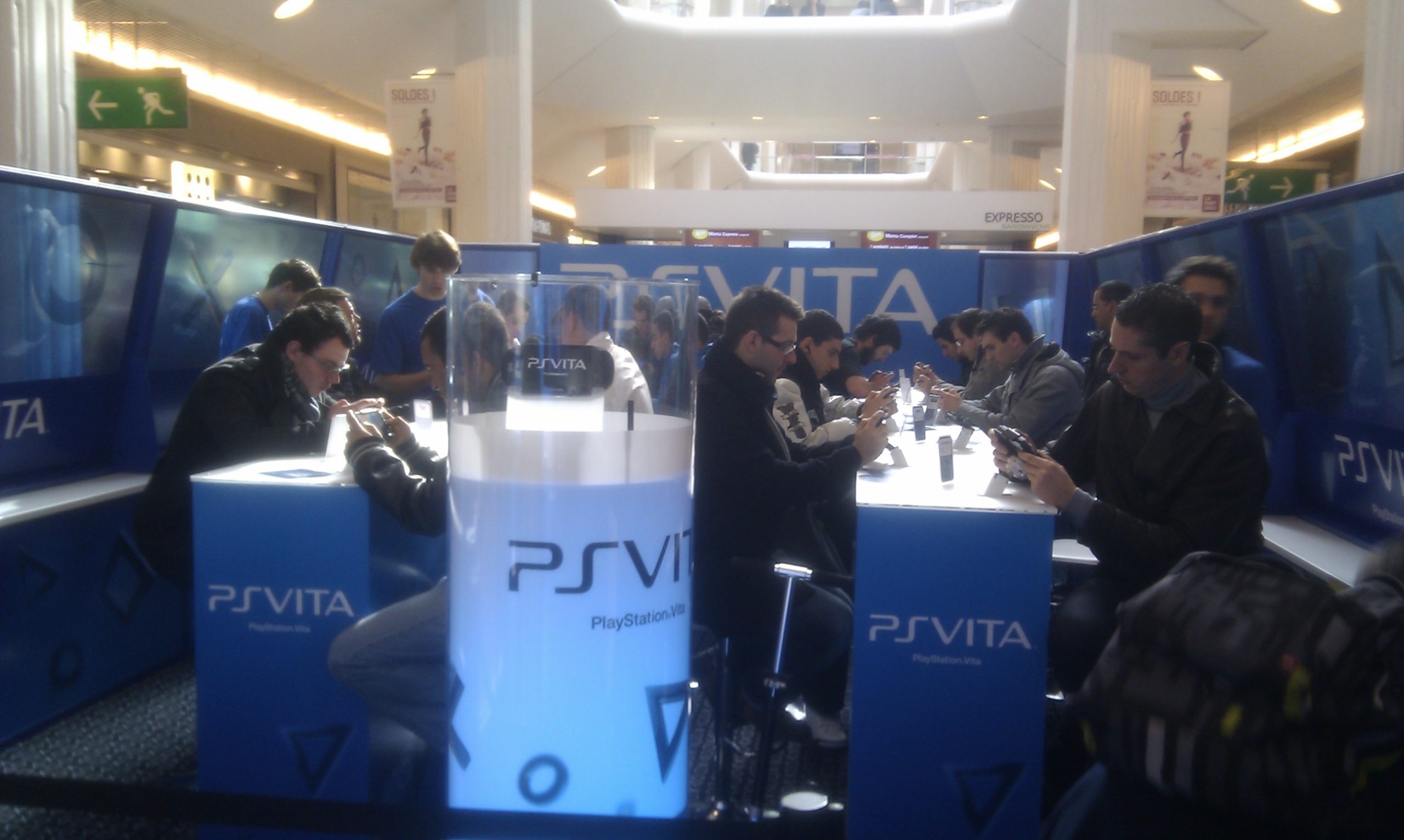 PS Vita in Lyon in 2012