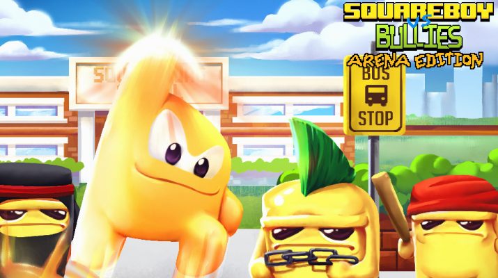 squareboy splash screen