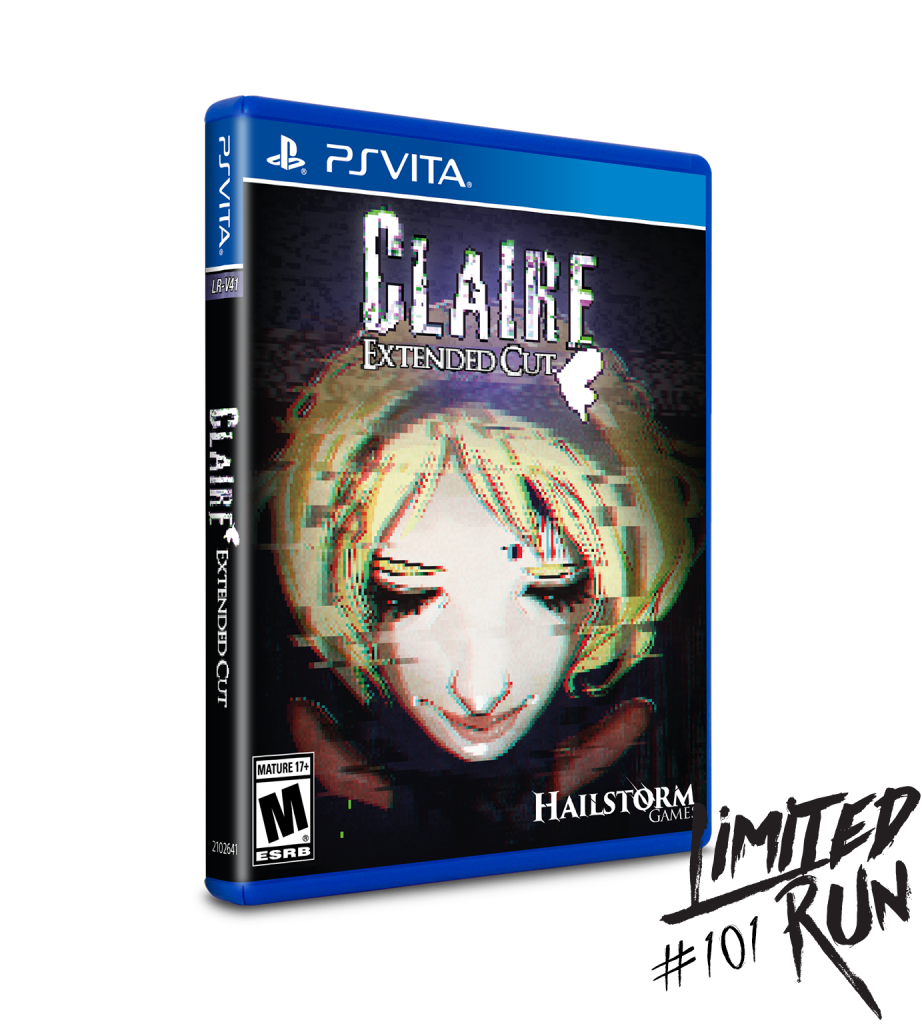 Claire Limited Run PS Vita