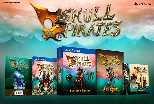 SkullPirates annoncé en édition physique sur PS Vita via Kickstarter