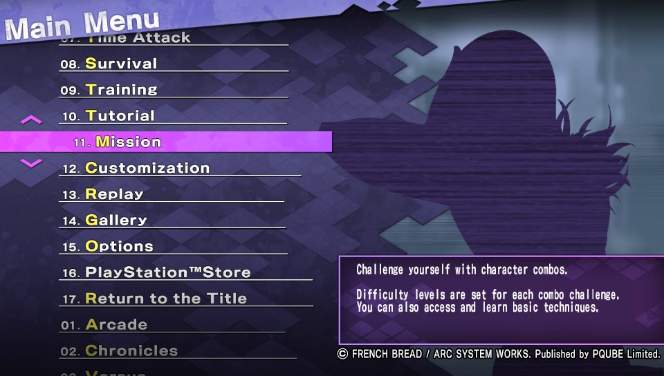 under night in birth exe latest