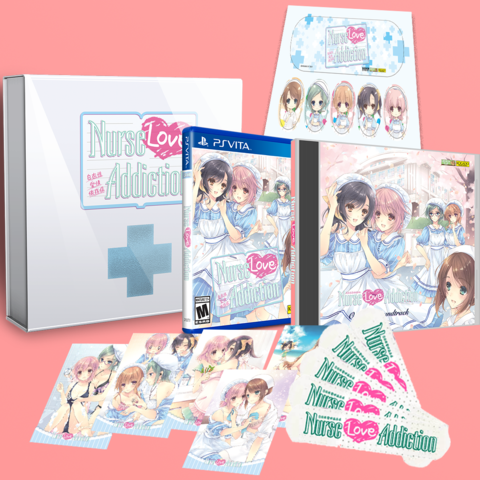 Nurse Love Addiction Edition Medikit Limited Run PS Vita