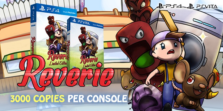 Reverie Edition limitée Play Asia PS Vita PlayStation 4