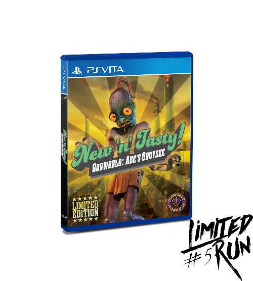 Oddworld New 'n' Tasty Limited Run PS Vita