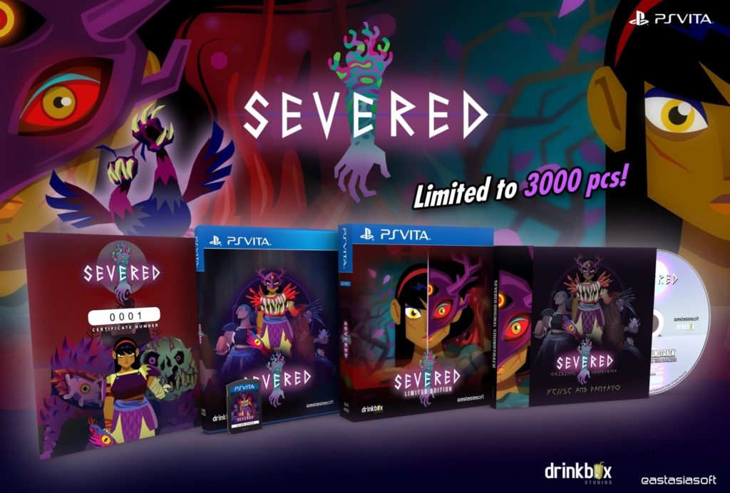 SEVERED Play-Asia édition limitée PS Vita