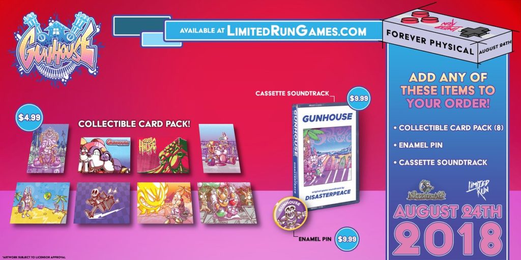 Gunhouse Limited Run PS Vita