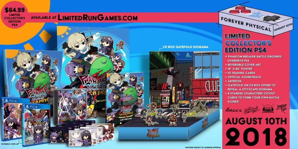 Phantom Breaker Battle Grounds : le Limited Run du jour sur PS Vita et PS4