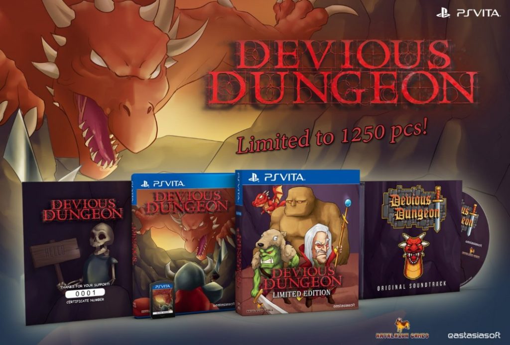 Devious Dungeon PS Vita 