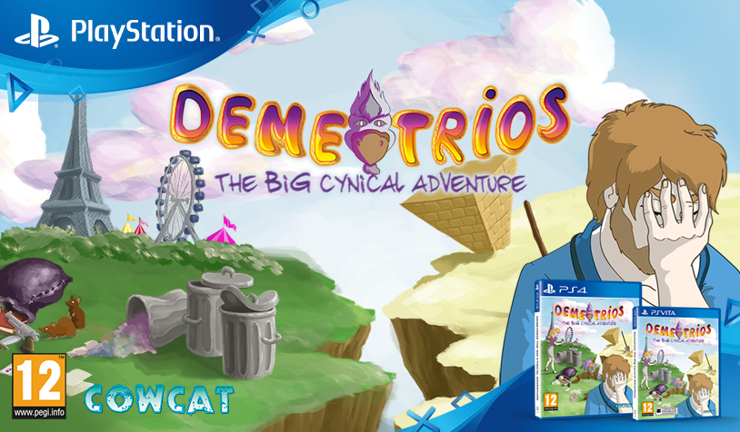 Demetrios est disponible à la précommande chez Red Art Games en version physique limitée sur PS Vita et PS4