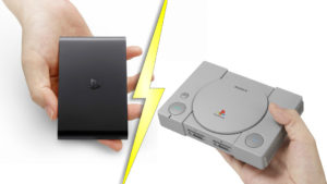 Comparaison PSTV face à PlayStation Classic