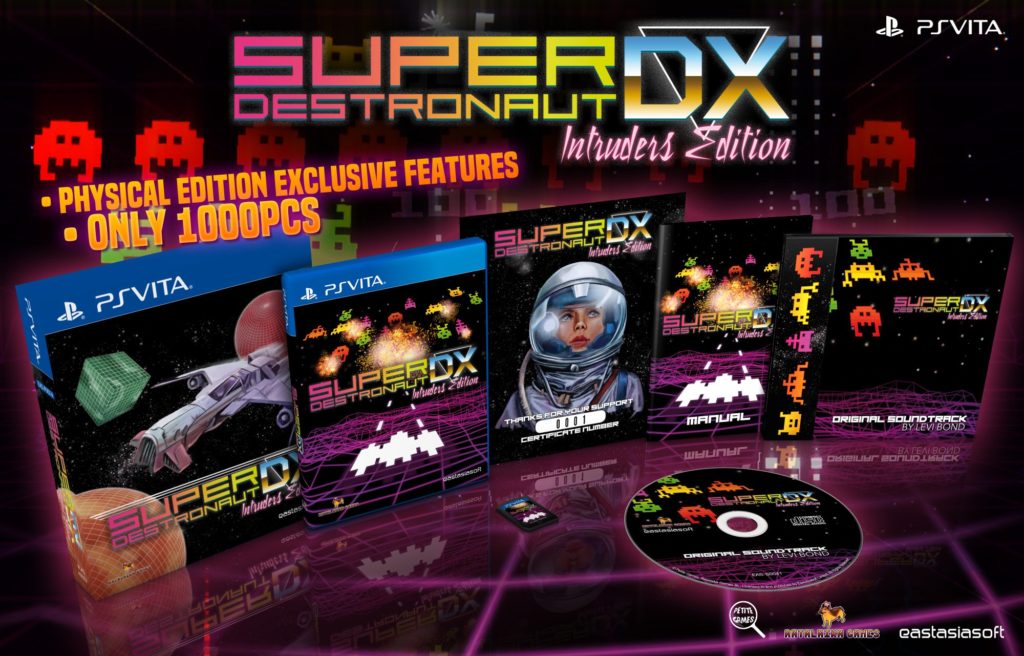 SUPER DESTRONAUT DX Édition physique limitée PS Vita