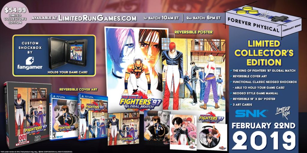 King of fighters 97 Limited Run