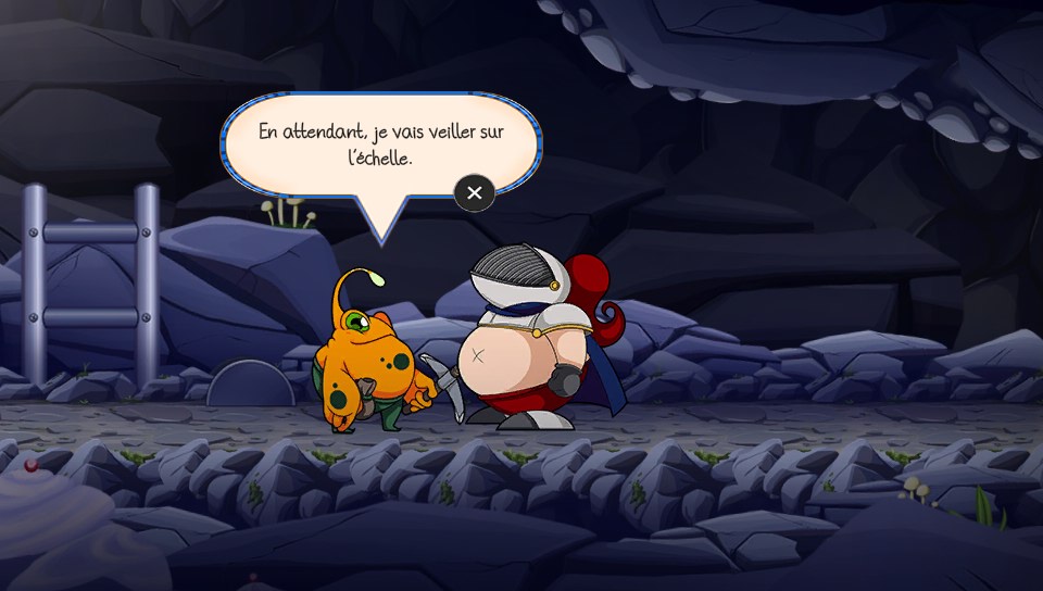 Sir Eatsalot mise à jour français PS Vita