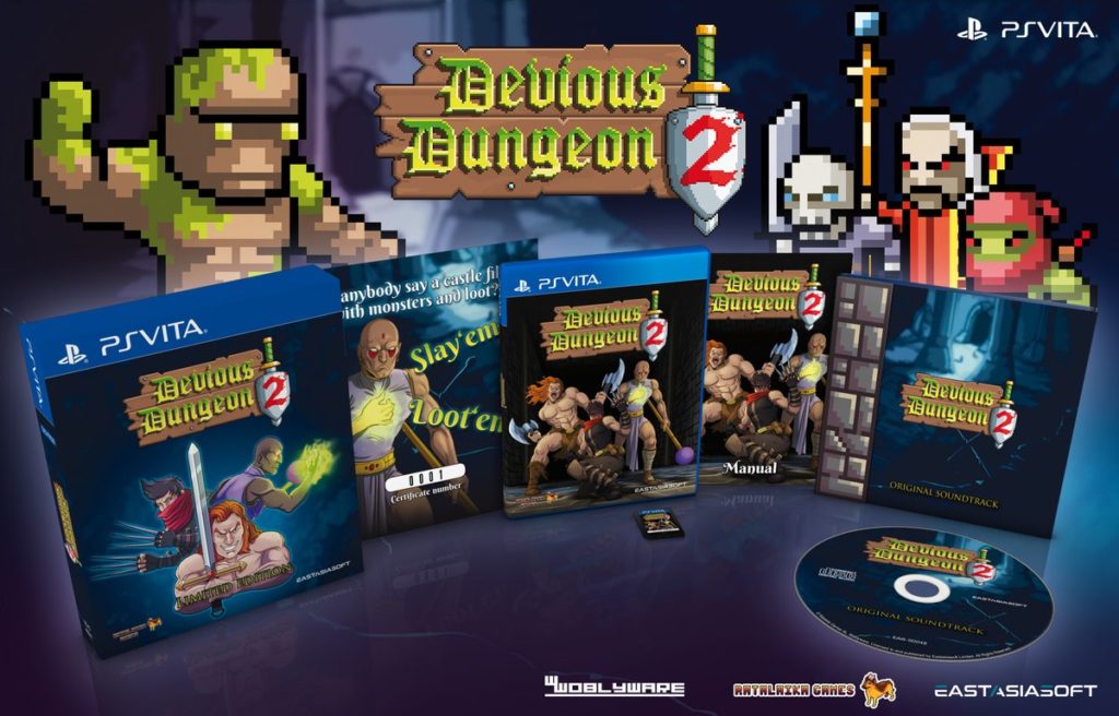 Devious Dungeon 2 PS Vita édition physique limitée