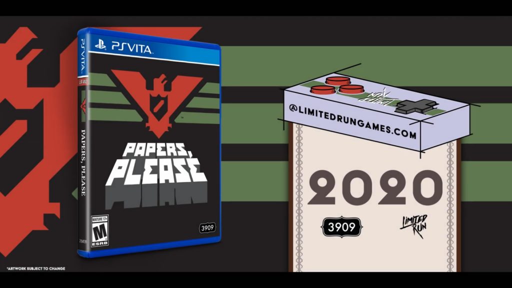 Papers, Please PS Vita Limited Run