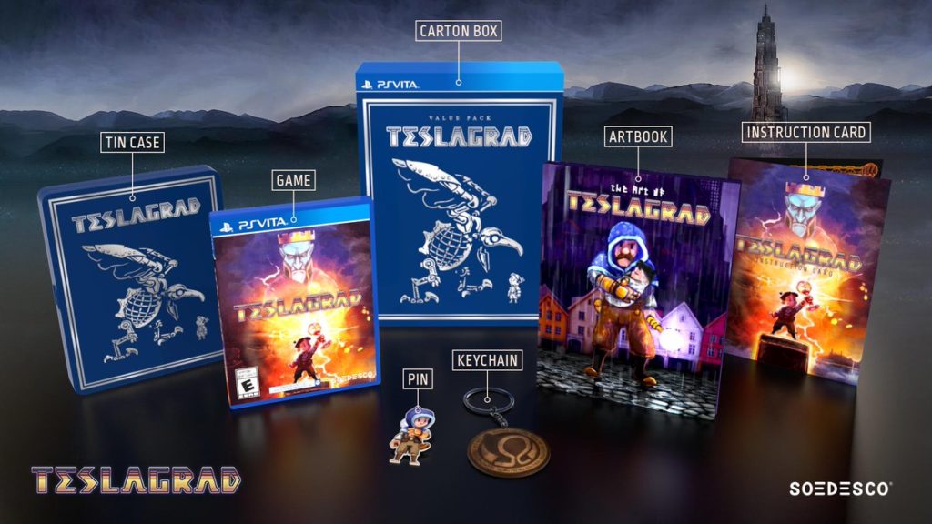 Teslagrad version collector PS Vita