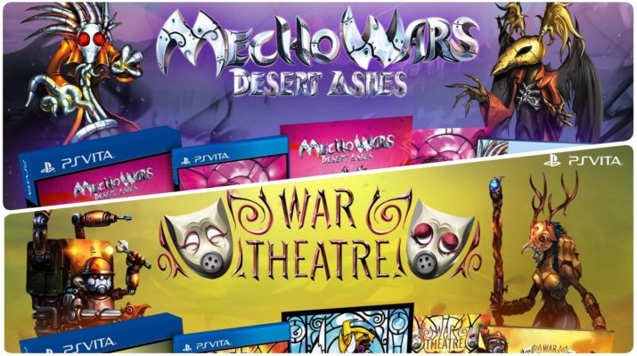 War Theatre & Mecho Wars Desert Ashes PS Vita