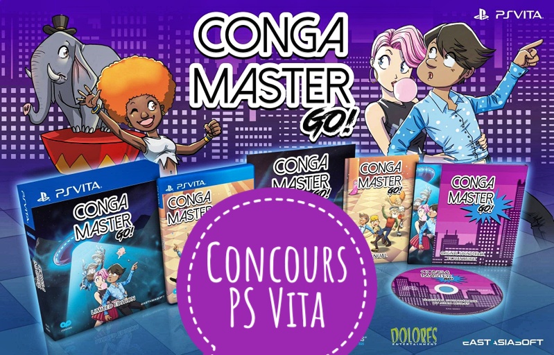 Concours Conga Master Go! PS Vita