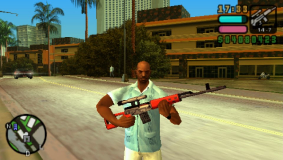 Grand Theft Auto radio perso sur PS Vita & PSP