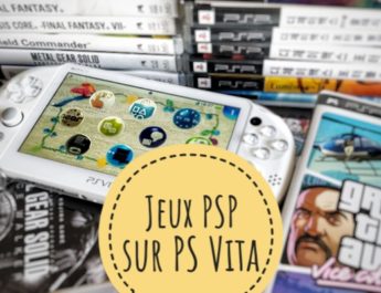 Jeux PSP sur PS Vita - dossier & tuto