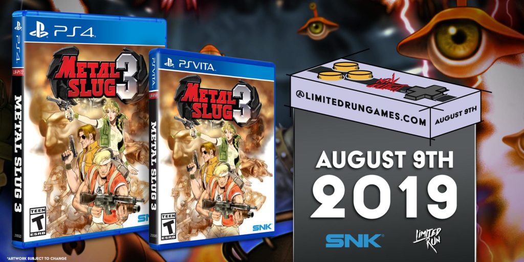 Metal Slug 3 Limited Run PS Vita & PS4