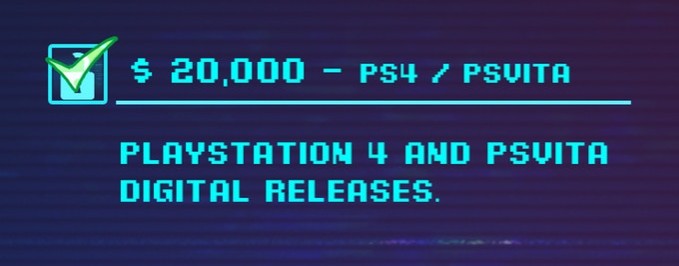 Sense confirmation PS VIta & PS4