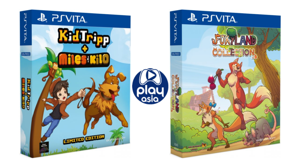 Kid Tripp + Miles & Kilo et FoxyLand Collection PS Vita