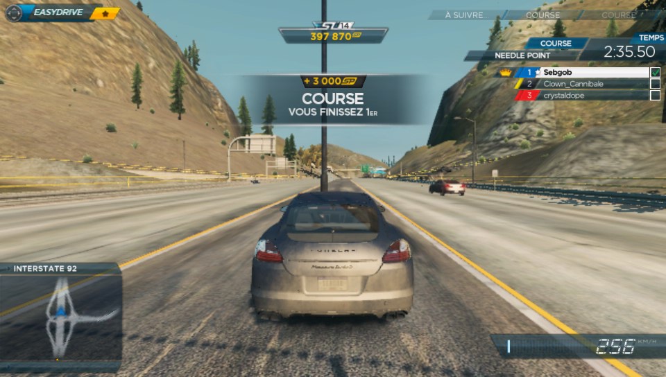 Need For Speed Most Wanted en jeu online sur PS Vita