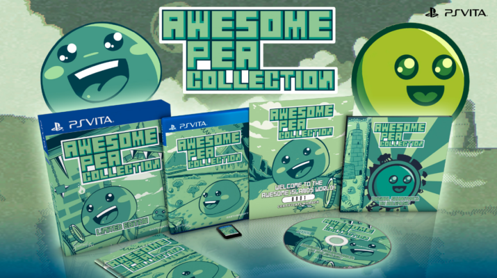 Awesome Pea Collection en édition physique limitée sur PS Vita