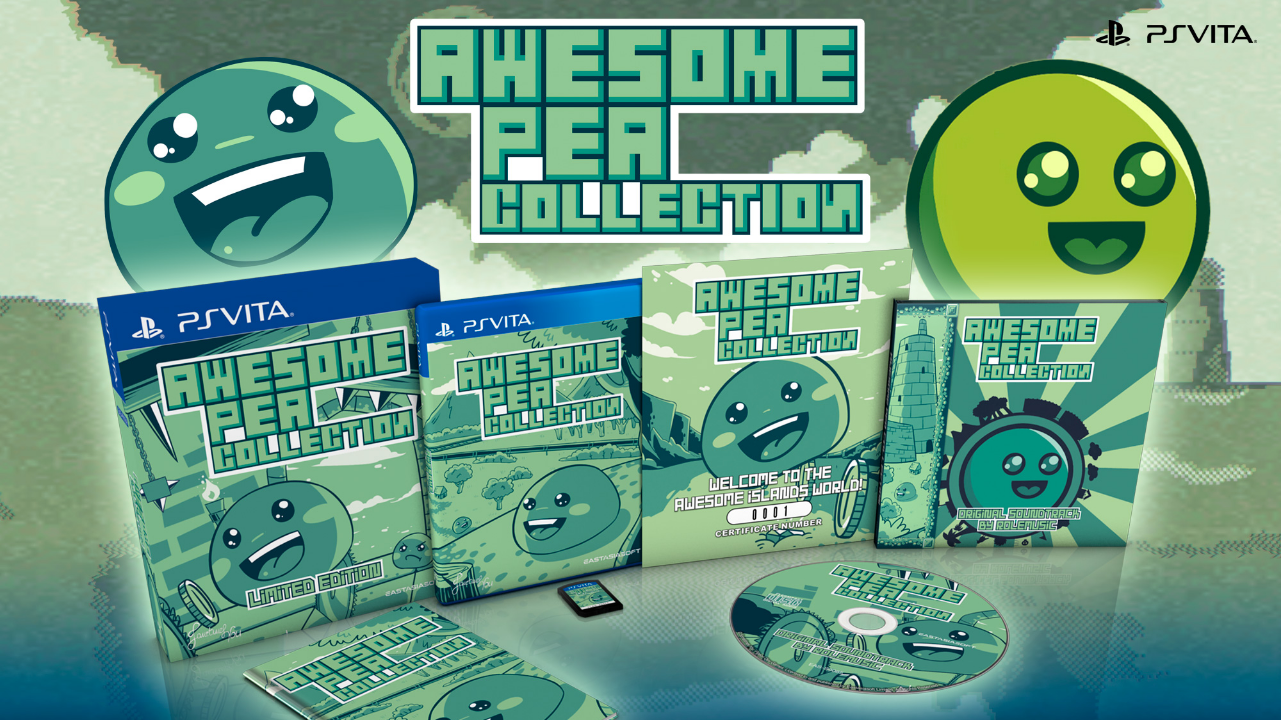 Awesome Pea Collection en édition physique limitée sur PS Vita