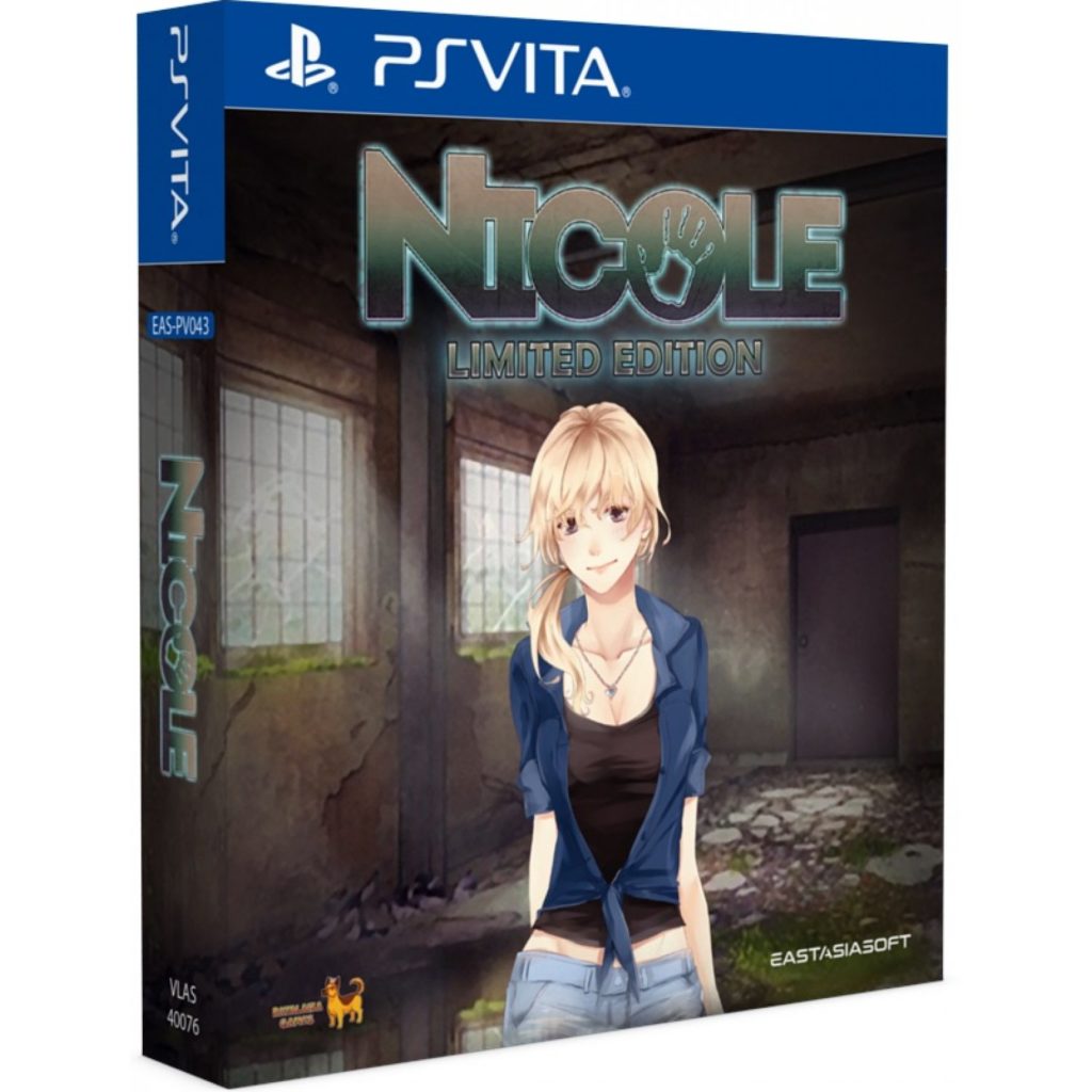 Nicole édition physique limitée PS Vita