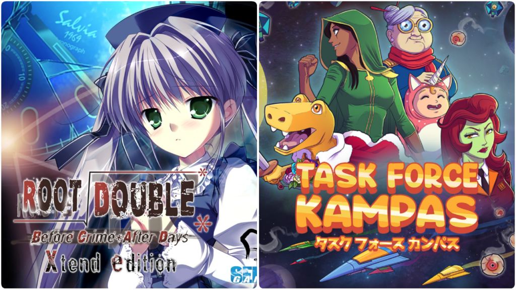 Root Double et Task Force Kampas sur PS Vita