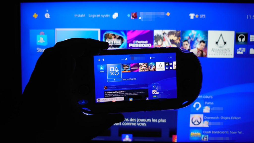 Remote Play PS Vita et PS4