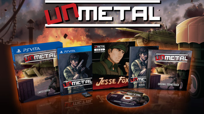 UnMetal édition physique limitée sur PS Vita