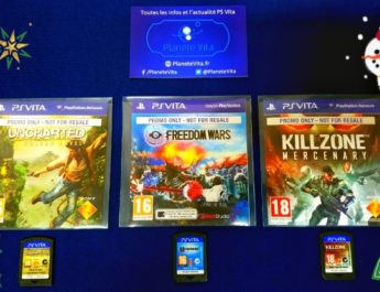 Concours jeux promos PS Vita de Noël 2020