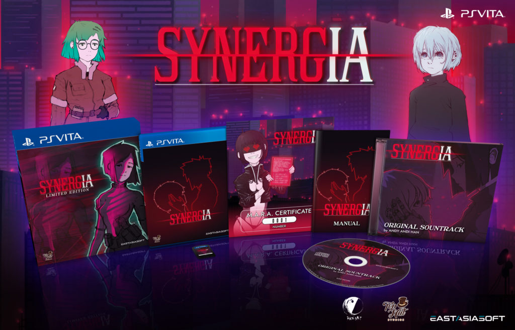 Synergia édition physique limitée sur PS Vita