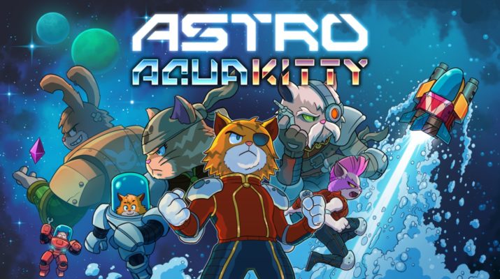 Astro Aqua Kitty