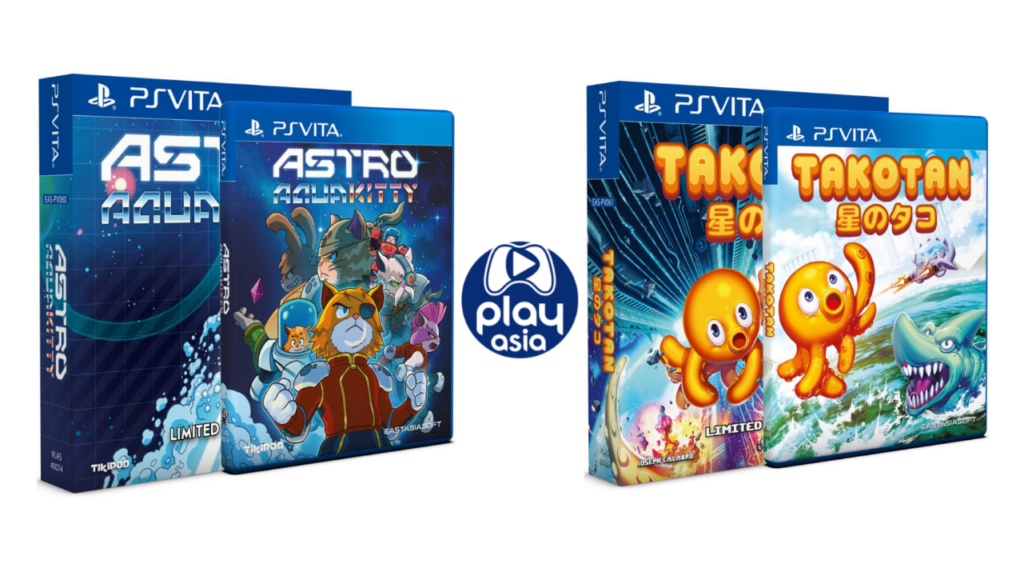 Astro Aqua Kitty et Takotan en éditions physiques limitées sur PS Vita