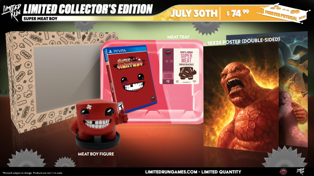 Super Meat Boy Limited Run PS Vita