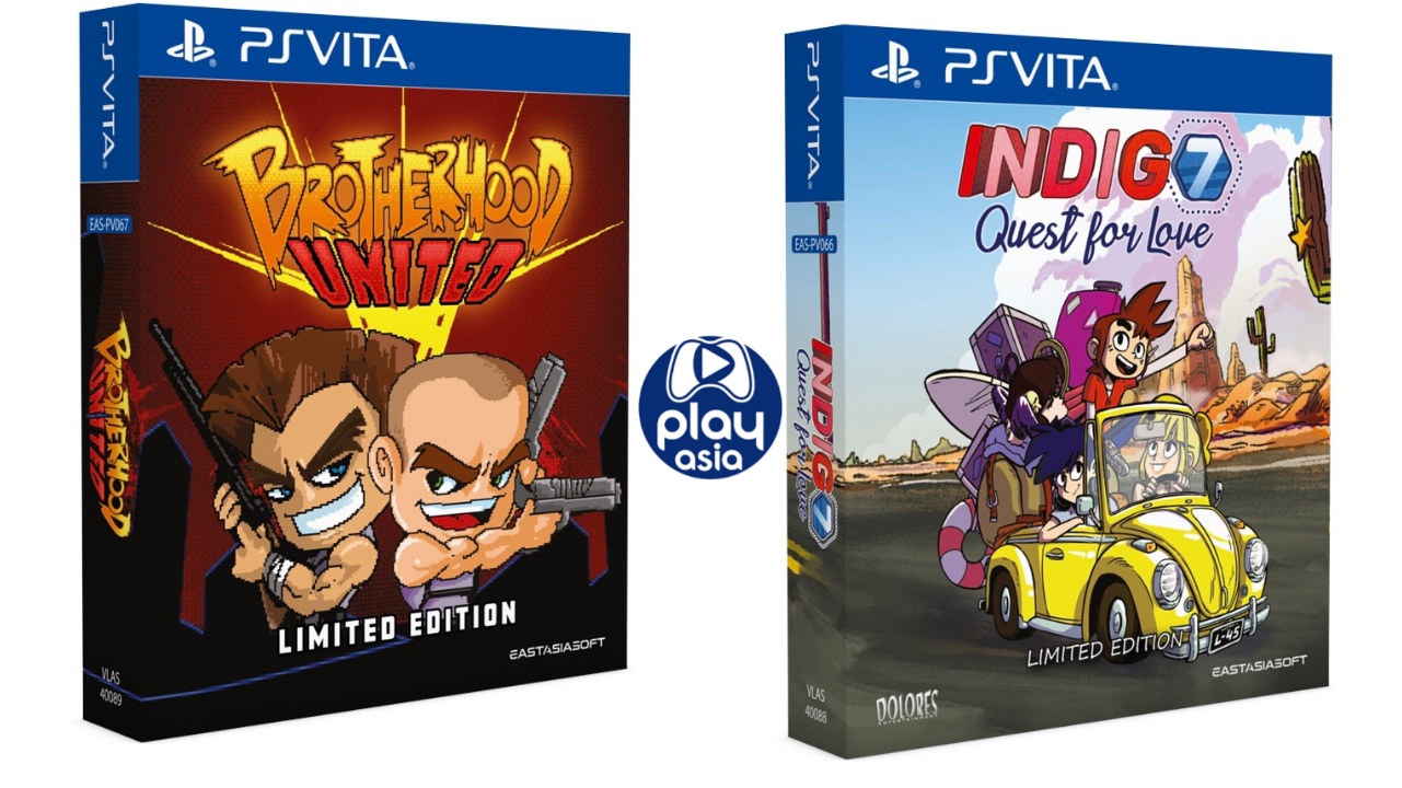 Brotherhood & Indigo7 sur PS Vita