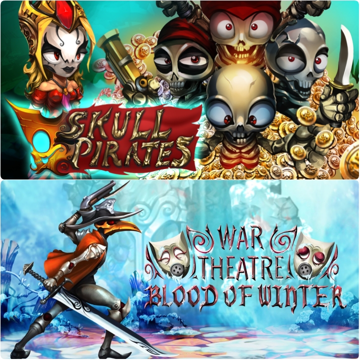 Skull Pirates et War Theatre Blood of Winter