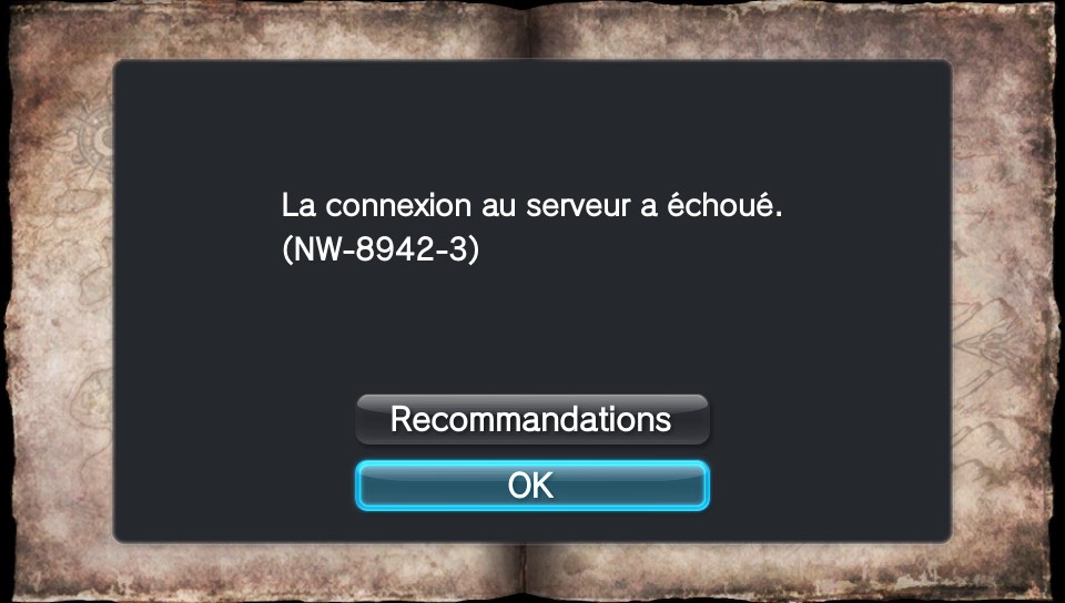 Soul Sacrifice erreur réseau