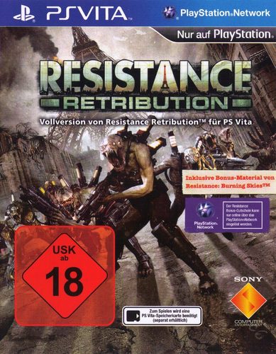 Resistance Retribution PS Vita