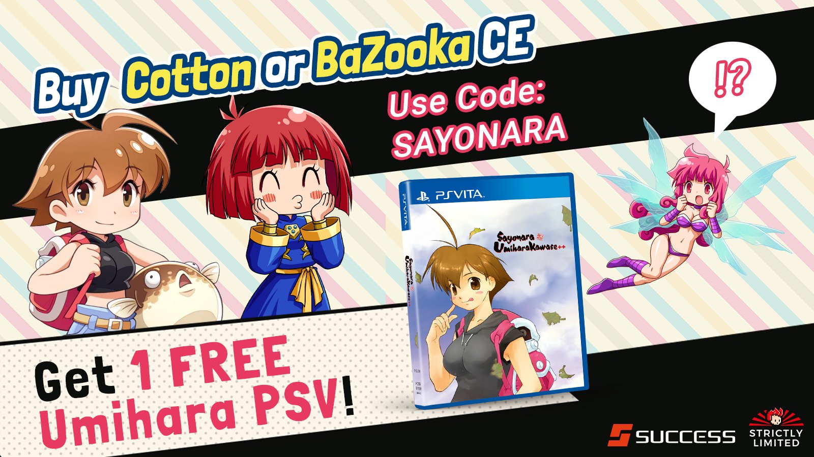 Des Exemplaires Promo De Sayonara Umihara Envoyés Par Strictly Limited Planète Vita 