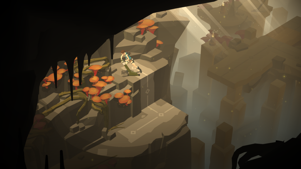 Lara Croft GO sur PlayStation Vita