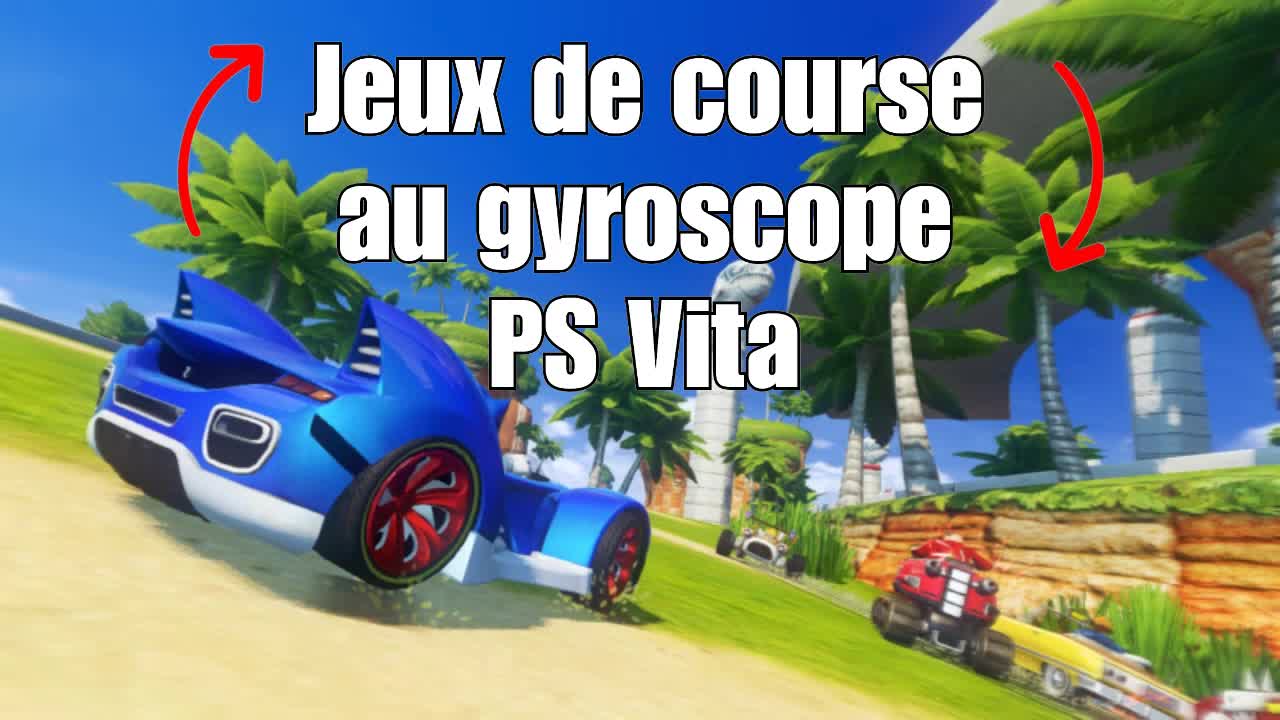Les jeux de course qui utilisent le gyroscope sur PS Vita
