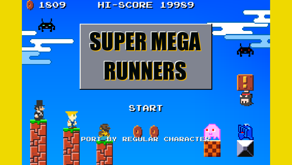 Super Mega Runners entre en course sur PS Vita