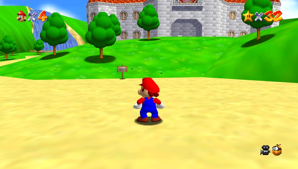 Super Mario 64 est disponible en portage natif sur PS Vita