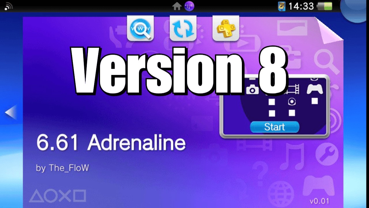 Adrenaline se met à jour en version 8.0 sur PS Vita Adrenaline se met à jour en version 8.0 sur PS Vita